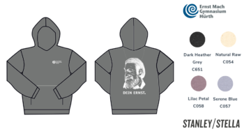 Hoodie Kollektion 4<br> Blue Fog <br> Größe XS-M – Bild 8