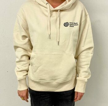 Hoodie Slammer Kollektion 1<br> Natural Raw <br> Größe L-XXL – Bild 2