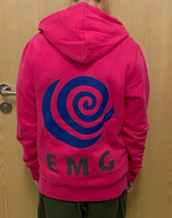 Hoodie Drummer Kollektion 2<br> Raspberry <br> Größe M-XXL