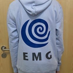 Hoodie Drummer Kollektion 2<br> Serene Blue <br> Größe M