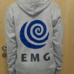 Hoodie Drummer Kollektion 2<br> Heather grey <br> Größe XS-XXL