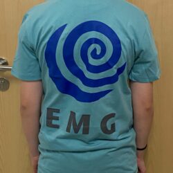 EMG T-Shirt Kollektion 2<br> Teal Monstera <br> Größe XS-XL