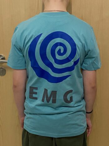 EMG T-Shirt Kollektion 2<br> Teal Monstera <br> Größe XS-XL