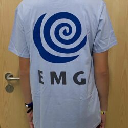 EMG T-Shirt Kollektion 2 <br> Serene Blue <br> Größe M-XL