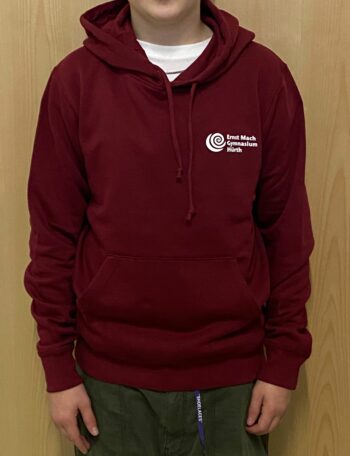 Hoodie Drummer Kollektion 2<br> Burgund <br> Größe M und XXL – Bild 3