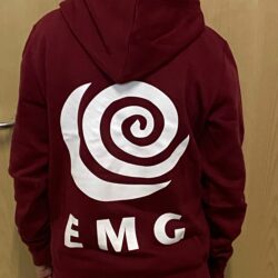 Hoodie Drummer Kollektion 2<br> Burgund <br> Größe M und XXL