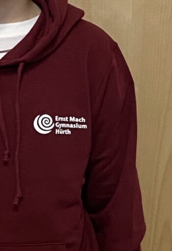 Hoodie Kollektion 4<br> Burgundy <br> Größe XS-M – Bild 2