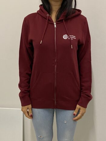 Zipthru <br>Connector unisex<br> Burgundy<br> Größe M-XXL