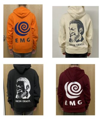 Hoodie Kollektion 4<br> Schwarz/Weisstöne <br> Größe XS-M – Bild 3