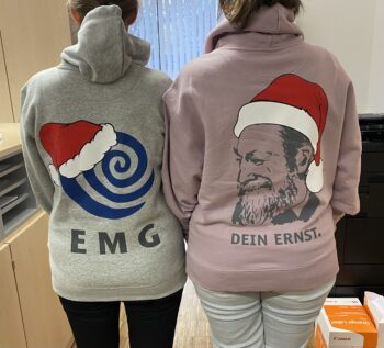 Hoodie Sonderdruck <br> Weihnachtsmotiv <br> Größe L bis XXL