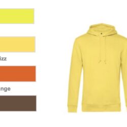 Hoodie Kollektion 4<br> Gelb/Brauntöne <br> Größe XS-M